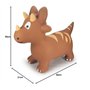 JAMARA 460591 - Dinosaure Sauteur avec Pompe - sans BPA - Jusqu'à 50 kg - Favorise Le Sens de l'équilibre et la motricité - Les