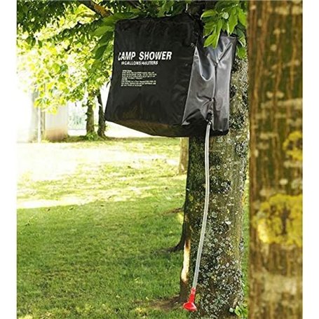 Mil-Tec Solardusche-16005140 Douche Solaire Noir Taille Unique