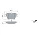 Bosch BP1009 - Plaquettes de Frein Arrière pour Voiture - Qualité Bosch - Réduction du Bruit et de la Poussière - Certifié ECE-R