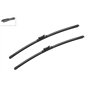 Bosch Balais d'Essuie–Glace Plats Aerotwin A821S, Longueur: 600mm/600mm – 1 Paire de Balais avant