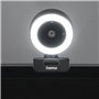 Hama C-850 Pro Webcam PC - Qualité Vidéo QHD 2K 1440p, Microphone Intégré, Cache Lentille, Filetage 1/4, Auto Focus, USB C - Con