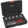 ViGOR Jeu de pinces à sertir à levier V2499 I Jeu de 6 outils électriques