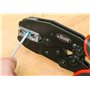 ViGOR Jeu de pinces à sertir à levier V2499 I Jeu de 6 outils électriques, pinces à sertir pour cosses et embouts de câbles isol