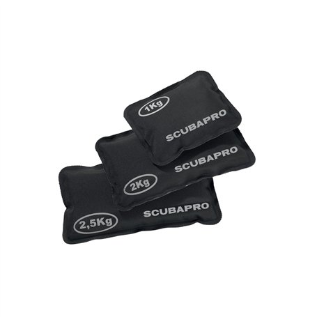 Scubapro PLOMBS ECOLO 2 KG Kit de détendeur pour plongée en Eau Froide Unisex-Adult