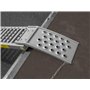 LAS 10607 Rampe d'Accès Pliable en Acier Simple