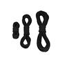 Set de cordes de bondage EIS 3 pièces | Cordes BDSM pour couples | Longueurs de 3,5 m et 10 m | Cordes robustes et douces pour j