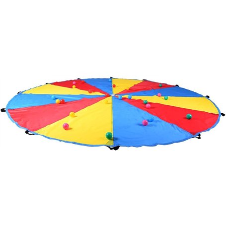 Knorrtoys 56002 Up and Down Parachute avec 25 balles