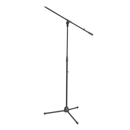Adam Hall Stands S 5 BE - Pied Microphone noir avec perche