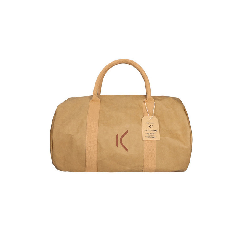 Sac de Voyage KSIX WeekendBag Marron Eco-friendly papier kraft