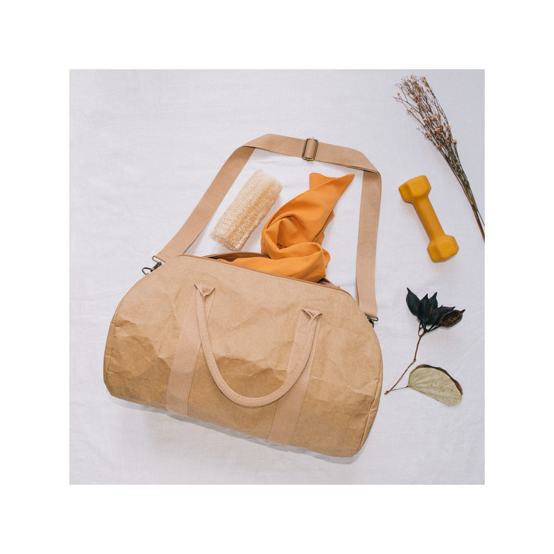 Image secondaire de Sac de Voyage KSIX WeekendBag Marron Eco-friendly papier kraft