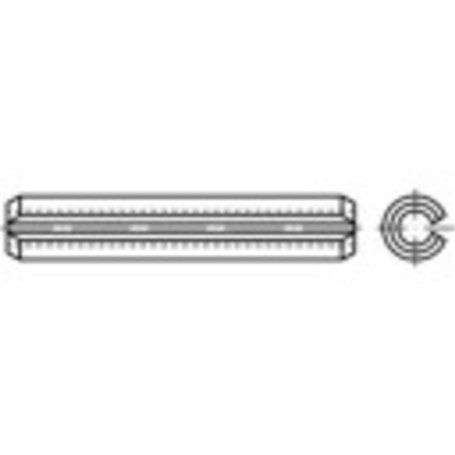 TOOLCRAFT 1068869 Goupilles (Ø x L) 1.5 mm x 10 mm Acier Inoxydable 100 pc(s)