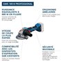 Bosch Professional 18V System meuleuse angulaire sans-fil GWS 18V-8 (diamètre de disque 125 mm)