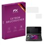 atFoliX Protection Écran Film de verre en plastique compatible avec Nintendo 3DS 2011 Verre film protecteur