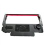 Farbbandfabrik ruban encreur pour epson eRC 30/34/38 compatible avec epson tM - 220–u farbbandkassette- (noir/rouge) 1) -direkt 