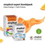 simplicol : Kit Complet Teinture Expert + fixateur : Votre Teinture Express (Paquet 300g + Flacon 90ml) - Orange Inde