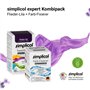 simplicol : Kit Complet Teinture Expert + fixateur : Votre Teinture Express (Paquet 300g + Flacon 90ml) - Lila Lavande