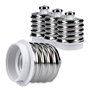 kwmobile 4x adaptateur de douille - Convertisseur de douilles E40 vers E27 - Adaptateur de support de lampe culot E27 pour ampou
