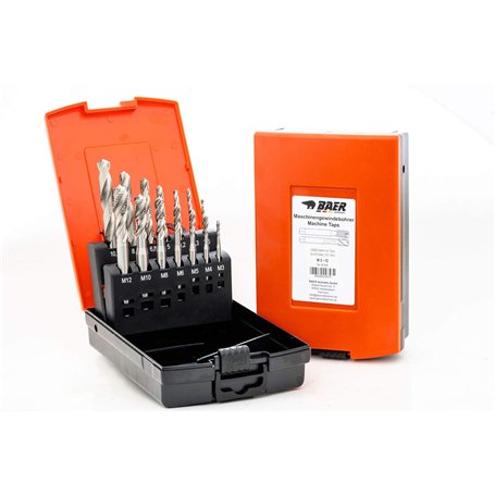 BaerCoil BAER Jeu de tarauds M3 à M12