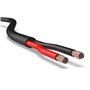 Auprotec Câble de véhicule 20 m - 2 x 1,5 mm² - Câble rond 2 fils noir/rouge - Câble électrique FLRYY - Pour remorque de voiture