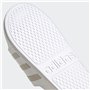 adidas Mixte Adilette Aqua Slides, Cloud White / Platinum / Cloud White, 40.5 EU