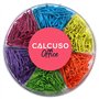 CALCUSO Lot de 480 trombones colorés – pinces métalliques pour fournitures de bureau et scolaires