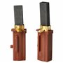 vhbw 2x Balais de charbon pour moteur 6