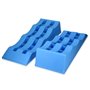 Navaris 2X Rampe de Levage Caravane - 2X Cale de Roue 59 x 17,5 x 7,5 cm Nivellement Camping Car Camion - Léger - Robuste - 2 To
