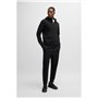 BOSS Hommes Saggy Sweat à Capuche zippé en Coton Stretch avec Logo imprimé
