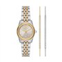 Michael Kors Femmes Analogique Quartz Montre avec Bracelet en Acier Inoxydable MK4815SET