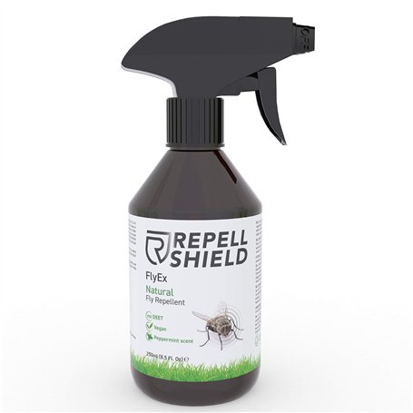 RepellShield® Répulsif Anti Mouche - 250ml - Spray Anti Mouche pour Plantes
