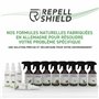 RepellShield® Répulsif Anti Mouche - 250ml - Spray Anti Mouche pour Plantes, Poubelles, Fenêtres - Usage intérieur & Extérieur -