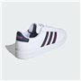 adidas Grand Court 2.0 Chaussures de Tennis pour Homme, Ftwwht/Bleu foncé/Prelsc, 45 1/3 EU