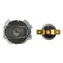 HELLA 1A6 002 395-031 Halogène Optique, projecteur principal - 12V - rond - Chiffre de référence: 20 - ECE - disperseur convexe