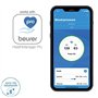 Beurer BM 77 Tensiomètre au bras connecté Bluetooth, avec indicateur de repos breveté, convient également aux femmes enceintes
