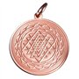 Shri yantra pendentif en cuivre