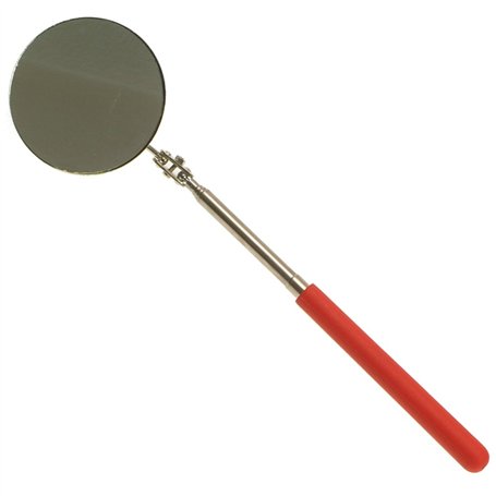 Miroir d'inspection télescopique Ø 82 mm Longueur 75 cm