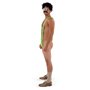 Borat Mankini - Maillot de Bain pour Hommes - Short de Bain avec String - Short de Bain - Costume de soirée Alternatif - Bikini 