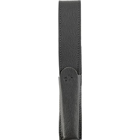 Otto Hutt Étui en cuir de couleur anthracite pour ranger et protéger les instruments d'écriture