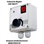 Variateur de vitesse industriel 500 W 230 V Régulateur de vitesse pour ventilateurs, souffleries, aérateurs