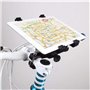 System-S Support de Guidon pour Tablette PC pour Tapis de Course et vélo d'appartement à l'intérieur