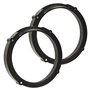 tomzz Audio 2849-001 Anneaux de Haut-parleurs Adaptateurs Supports compatibles avec Seat Ibiza 6L Leon 1P Porte Avant et Porte a