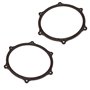 tomzz Audio 2849-003 Anneaux de Haut-parleurs Adaptateurs Supports compatibles avec Seat Ibiza 2008-2015 Porte Avant pour Haut-p