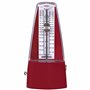 keepdrum gmpl RD Métronome mécanique avec cloche Horloge aufziehbar Rouge