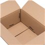 verpacking cartons 25 x 17,5 x 10 cm marron KK 24 à simple cannelure – boite postale carton pour les petites marchandises (200 p
