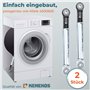 Kenekos - Amortisseur pour machine à laver SUSPA 012 120N Amortisseur alternatif compatible avec Miele W700, W800, W900 Series R
