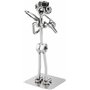 BRUBAKER Figurine en Écrous de Musicien au Trombone - Figurine Artisanale en Métal Tromboniste - Figurine en Métal Musicien à Ve