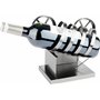 BRUBAKER Porte-Bouteille de Vin Projecteur de Film - Sculpture en Métal Projecteur Rétro de Film avec Bobines - Cadeau de Vin po