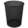 Riyashop Corbeille à papier ronde en fil métallique - 19 l