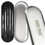 com-four® Kit Extracteur de Points Noirs – Ensemble de 5 Outils en Acier Inoxydable pour Le Nettoyage du Visage, Blackhead Remov