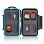 Ares Foto® Boîte de Protection pour Carte mémoire pour 8 Jeux Nintendo Switch • Étui pour Carte mémoire • Sac de Voyage • Étui d